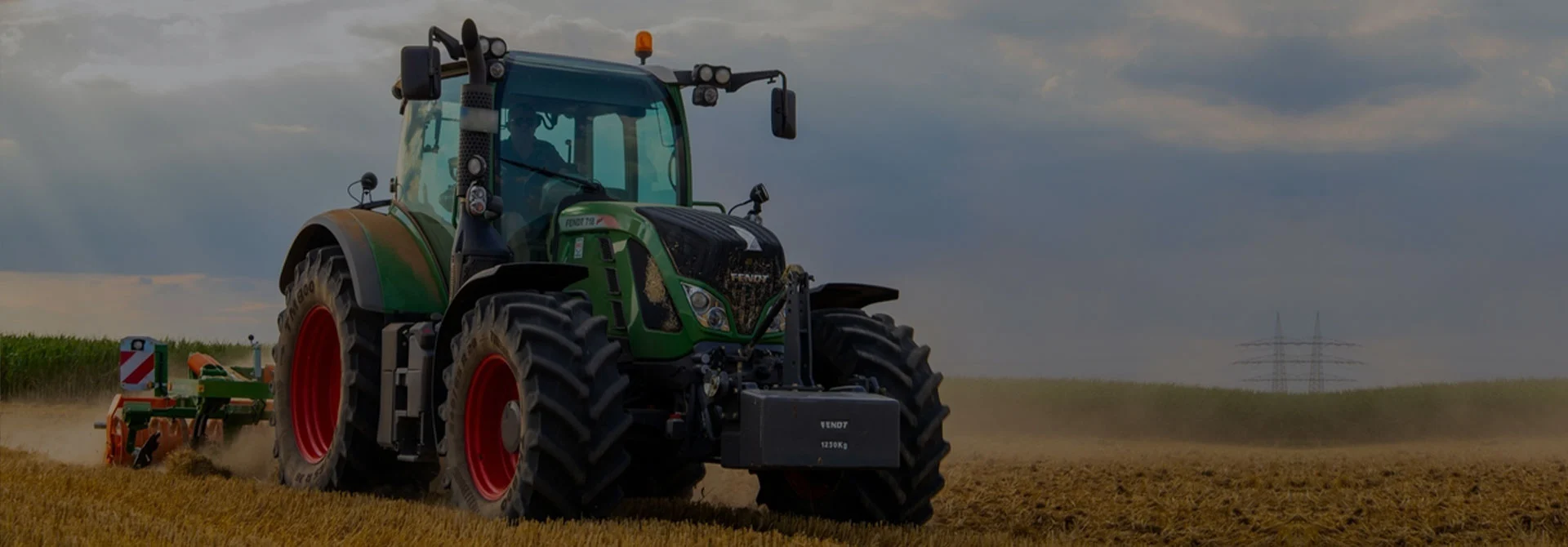 Aplicação de material de junta na agricultura